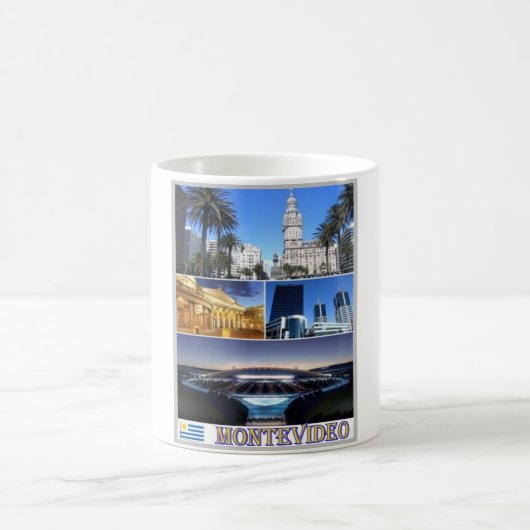 Montevideo Mosaic - Uruguay - Kaffeetasse (Mittel)