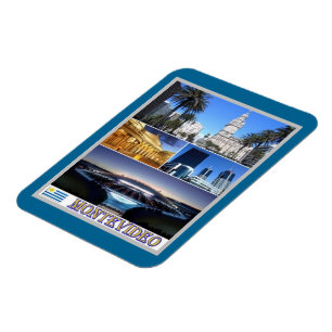 Montevideo Mosaic - Uruguay - Magnet