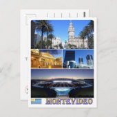 Montevideo Mosaic - Uruguay - Postkarte (Vorne/Hinten)