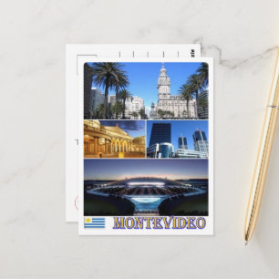 Montevideo Mosaic - Uruguay - Postkarte