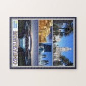 Montevideo Mosaic - Uruguay - Puzzle (Horizontal)