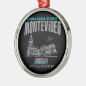 Montevideo Ornament Aus Metall (Links)