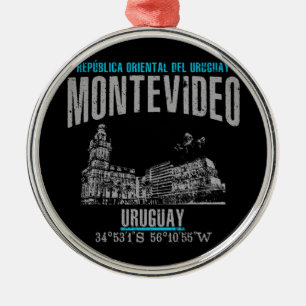 Montevideo Ornament Aus Metall