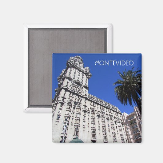 Montevideo palacio salvo magnet (Vorderseite/Rückseite)