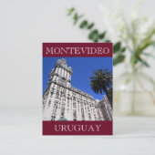 Montevideo palacio salvo postkarte (Stehend Vorderseite)