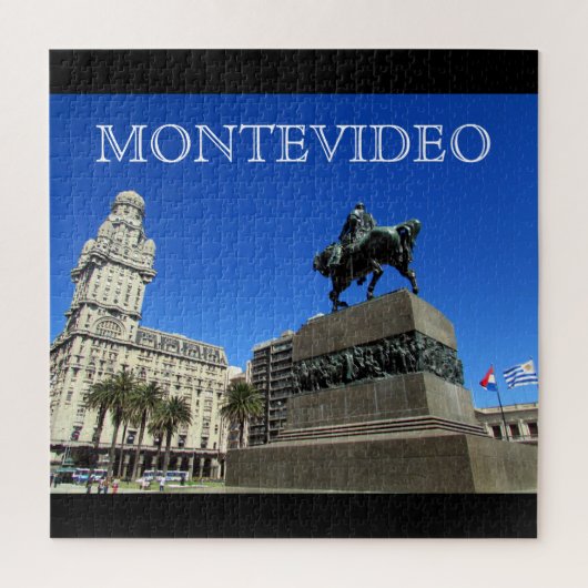 Montevideo-Platz Puzzle (Vertikal)