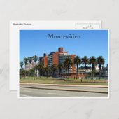 Montevideo Postkarte (Vorne/Hinten)