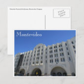Montevideo Postkarte (Vorne/Hinten)