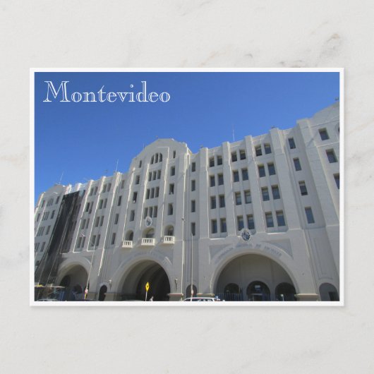 Montevideo Postkarte (Vorderseite)