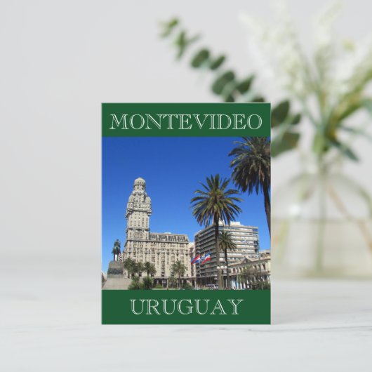 Montevideo Postkarte (Stehend Vorderseite)