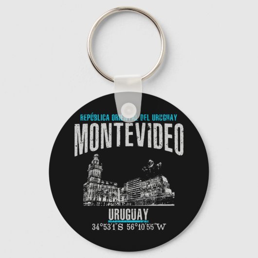 Montevideo Schlüsselanhänger (Vorderseite)