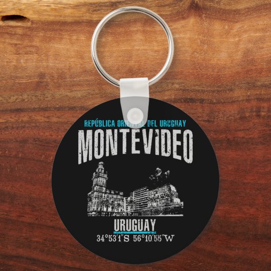 Montevideo Schlüsselanhänger (Vorderseite)
