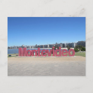 Montevideo Signatur Postkarte