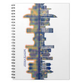 Montevideo Skyline Notizblock (Vorderseite)