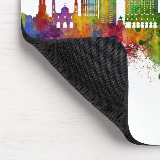 Montevideo Skyline Uruguay Mousepad (Ecke)