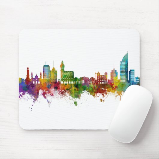 Montevideo Skyline Uruguay Mousepad (Mit Mouse)