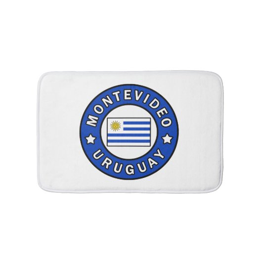 Montevideo Uruguay Badematte (Vorderseite)