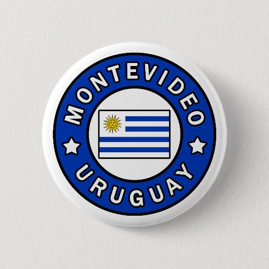 Montevideo Uruguay Button (Vorderseite)