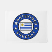 Montevideo Uruguay Fußmatte (Vorderseite)
