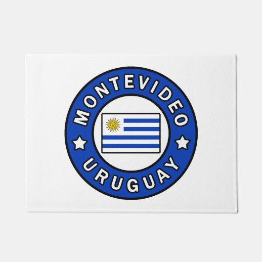 Montevideo Uruguay Fußmatte (Vorderseite)