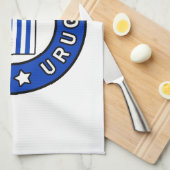 Montevideo Uruguay Geschirrtuch (Viertel Falte)