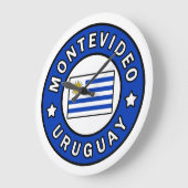 Montevideo Uruguay Große Wanduhr (Winkel)