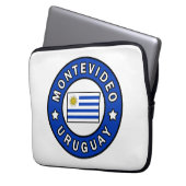 Montevideo Uruguay Laptopschutzhülle (Vorderseite Links)