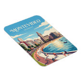 Montevideo Uruguay Magnet (Rechte Seite)