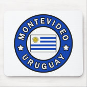 Montevideo Uruguay Mousepad (Vorne)
