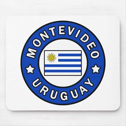 Montevideo Uruguay Mousepad (Vorne)