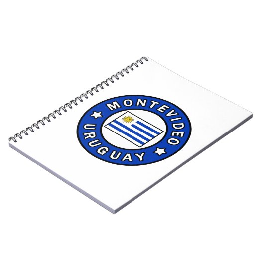 Montevideo Uruguay Notizblock (Linke Seite)