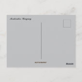 Montevideo Uruguay Postkarte (Rückseite)