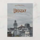 Montevideo Uruguay Postkarte (Vorderseite)