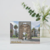 Montevideo, Uruguay, Puerta de la Ciudadela Postkarte (Stehend Vorderseite)