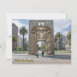 Montevideo, Uruguay, Puerta de la Ciudadela Postkarte