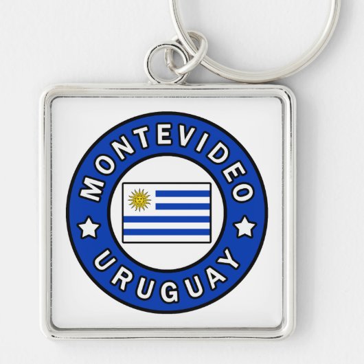Montevideo Uruguay Schlüsselanhänger (Vorne)