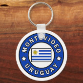 Montevideo Uruguay Schlüsselanhänger (Vorderseite)