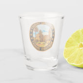 Montevideo Uruguay Schnapsglas (Rückseite)