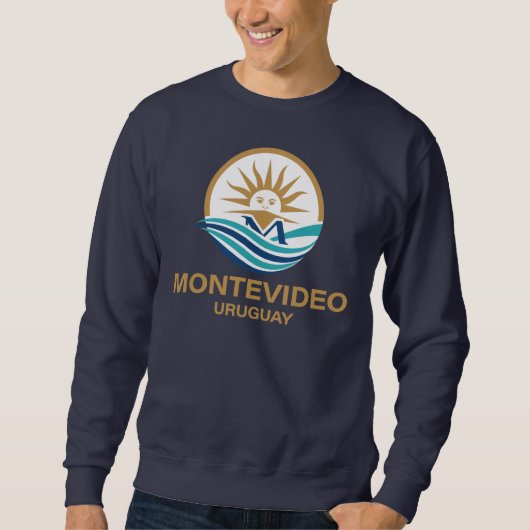 Montevideo Uruguay Südamerika Sweatshirt (Vorderseite)