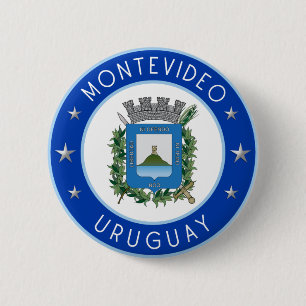 Montevideo-Wappen Button