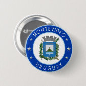 Montevideo-Wappen Button (Vorne & Hinten)
