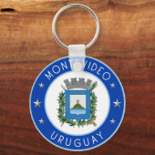 Montevideo-Wappen Schlüsselanhänger (Vorderseite)