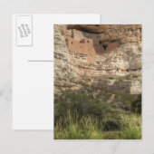 Montezuma Castle National Monument, Arizona Postkarte (Vorne/Hinten)