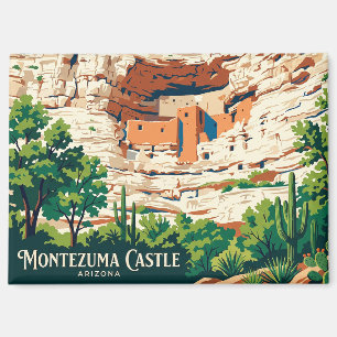 Montezuma Castle National Monument USA Magnet