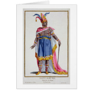 Montezuma, der Kaiser von Mexiko (1466-1520) 1780