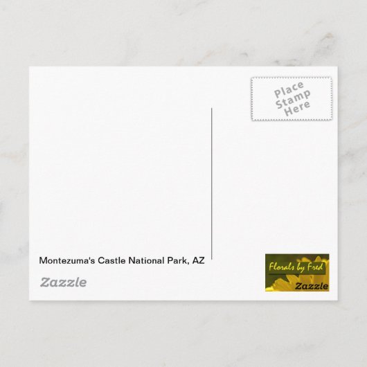 Montezuma Highlights Postkarte (Rückseite)