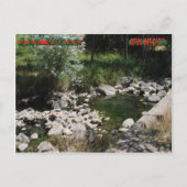 Montezuma Hot Springs Postkarte (Vorderseite)