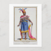 Montezuma, Kaiser von Mexiko (1466-1520) 1780 Postkarte (Vorderseite)