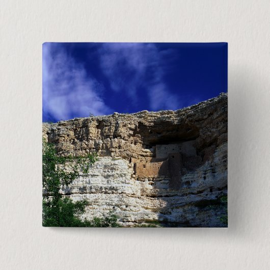 Montezuma Schloss-Nations-Monument, Arizona, Button (Vorderseite)