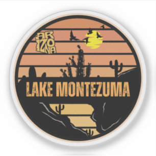 Montezuma-See, Arizona Aufkleber